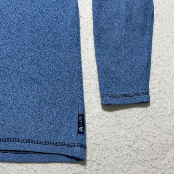 Vintage Disney Mickey Unlimited Women's Small V Neck Fleece Pullover Sweater - Picture 5 of 12